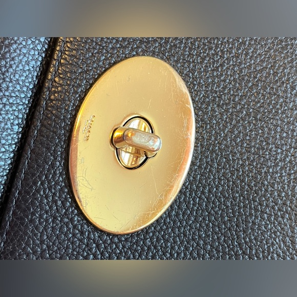 Navy Coach purse - Picture 2 of 5